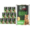 JOHN DOG For cats triušiena Mousse – šlapias kačių maistas – 400g