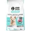 JOHN DOG Junior Good Form Veal su ėriena – sausas Maistas šunims – 3kg