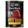 JOHN DOG Pure Juodas Šernas – drėgnas ėdalas šunims – 800g