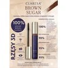 Claresa Brown Sugar Volume &amp; Length Blakstienų tušas Ruda, 10 g