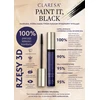 Claresa Paint It Juodas Volume & Length Blakstienų tušas Juodas, 10 g