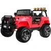 Ramiz Elektromobilis Jeep Monster 4x4, Raudona