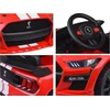 Akumuliatorinis sportinis automobilis vaikams Jokomisiada Ford Mustang Shelby GT500 PA0306 | spalva: raudona