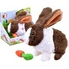 Jokomisiada Interaktyvus gyvūnų traškus Hopping Bunny + morka ZA2685