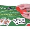 Jokomisiada Kortų žaidimo „2in1“ pokerio ir „BlackJack“ žetonų rinkinys + kortos + lenta GR0706