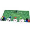 Jokomisiada Kortų žaidimo „2in1“ pokerio ir „BlackJack“ žetonų rinkinys + kortos + lenta GR0706