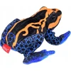 Beppe Plush toy Frog oranžinis and juodas 13cm colorful frog 14120