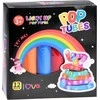 Jokomisiada POP TUBE LED light sensor tubes 12pcs ZA4709