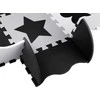 Jokomisiada Foam puzzle - Contrast baby mat SHAPES 120x120cm ZA4782