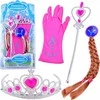 Jokomisiada Rinkinys princesės su pasakomis Crown Hair ZA3967