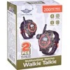 Jokomisiada Walkie talkie 2 Daugiafunkciniai laikrodžiai Diapazonas 200m Kompasas ZA5463