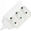 Jonex Prailginimo laidas 3 lizdų b/u Euro 2.5A 3m /OMYp 2x0.75/ baltas PS-362 P