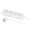 Jonex Prailgintuvas 4 lizdų su/be 10A 1,5m /OMY 3x1/ baltas PS-470 T-105650