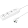 Jonex Blow 9880# Maitinimo ilgintuvas PS-470p 4 lizdai su įžeminimu 3m baltas 3x1mm
