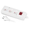 Jonex Ilgintuvas su jungikliu, 3 lizdų, be išėjimo, 10A, 3 m, baltas PS-360WS T-106060
