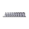 JONNESWAY KOMPLET NASADEK 9 vnt. (1/2") TORX S06H49S