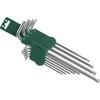 JONNESWAY TORX veržliarakčių "L" TIPO RINKINYS 9 vnt. YPAČ ILGAS 5 KAMPŲ H16109S