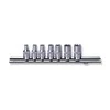 JONNESWAY KOMPLET NASADEK 7 vnt. (1/4")TORX S06H27S