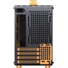 Jonsplus Z20 Micro-ATX kompiuterio korpusas, mit Tragegriff – juodos spalvos/oranžinės spalvos