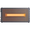 Jonsplus Z20 Micro-ATX kompiuterio korpusas, mit Tragegriff – juodos spalvos/oranžinės spalvos