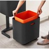Joseph Joseph Joseph Totem Max juodas 60L Segregacja odpadów i recykling indas