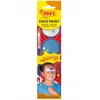 Jovi Dažai veido dažymui JOVI Adventure, 3x8ml, su teptuku ir kempinėle, mišrios spalvos