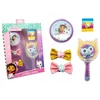 Joy Toy Gabi kačių namelio plaukų aksesuarų rinkinys: veidrodėlis, plaukų segtukai, gumytės, šepetys / 23887