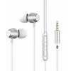 Telforceone Forever su laidu ausinės EP-01 jack 3,5mm baltas