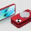 Joyroom 360 Full Case priekinis ir galinis dangtelis, skirtas iPhone 13 + grūdinto stiklo ekrano apsauga raudona (JR-BP927 raudona)