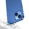 Joyroom 360 priekinis ir galinis dėklas telefonui Apple iPhone 13 + apsauginis ekrano stiklas mėlynos spalvos (JR-BP927 mėlynos spalvos)