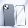 Joyroom 360 priekinis ir galinis dangtelis telefonui Apple iPhone 13 + apsauginis ekrano stiklas pilkas (JR-BP927 tranish)