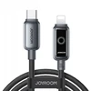Kabelis Joyroom S-A55 StarFlight 30W USB-C – Lightning 1,2m – juodos spalvos