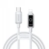 Kabelis Joyroom S-A55 StarFlight 30W USB-C – Lightning 1,2m – baltos spalvos