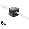 Magnetinio kabelio laikiklis Joyroom JR-ZS368 3 vnt (juodas)