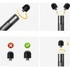 Joyroom JR-DR01 pasyvus rašiklis - juodas