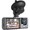 XO registratorius XJ03 front rear recorder FullHD juodos spalvos