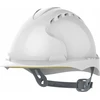 JSP EVO®2 apsauginis šalmas, stumdomas dirželis, ventiliuojamas, baltas