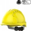 JSP EVO®3 apsauginis šalmas, ciferblato reguliavimas, ventiliuojamas, geltonas