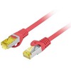 Jungiamasis laidas KAT.6A S/FTP LSZH CU 20M juodas, patikrintas „FLUKE“ ir „LANBERG“