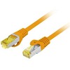 Lanberg PATCHCORD KAT.6A S/FTP LSZH CU 20M ORANŽINIS FLUKE PASSED LANBERG