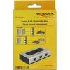 Šakotuvas DELOCK jungiklis RJ45 10/100/1000Mbps 2 prievadas