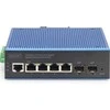 Šakotuvas Jungiklis Digitus Digitus Industrial Gigabit Ethernet PoE jungiklis, 4+2 prievadai, valdomas duomenų perdavimo lygmenyje (L2)