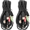 Intracom MANHATTAN KVM jungiklis DisplayPort/USB 2x1 4K 60Hz