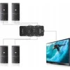 Jungiklis Pawonik KVM VGA 4X1 ŠVEICARIJA 3XUSB HUB LANGELIS