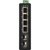 Šakotuvas Pulsar ISFG64 pramoninis komutatorius ISFG64 (4xPoE, 2xSFP)