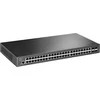 Šakotuvas TP-Link 48-PORT GIGABIT MANAGED SWITCH - WITH 4 GIGABIT SFP SLOTS