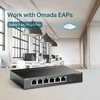 Šakotuvas TP-Link 6-PORT POE+ FE DESKTOP SWITCH - .