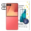 Juodas Wozinsky Full Camera Glass skirtas Samsung Galaxy Z Flip 7, Set of 2