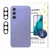 Juodas Wozinsky Full Camera Glass skirtas Samsung Galaxy A17 / A17 5G, Set of 2