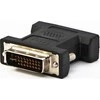Video redukcja, DVI (24+5) M - VGA (D-sub) (F), juoda